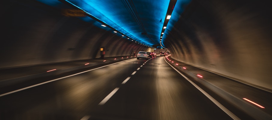 avería en un túnel